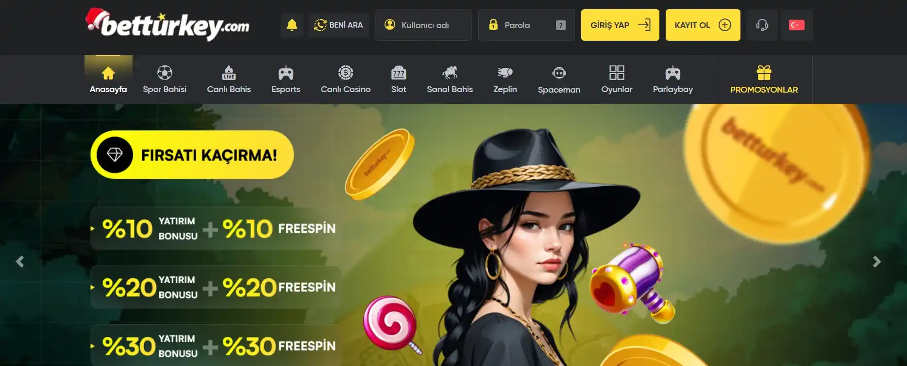 İlk Görsel: Freespin %10