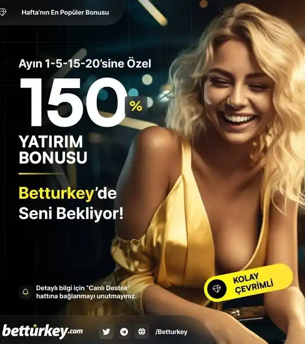 İkinci Görsel: 150 Bonus